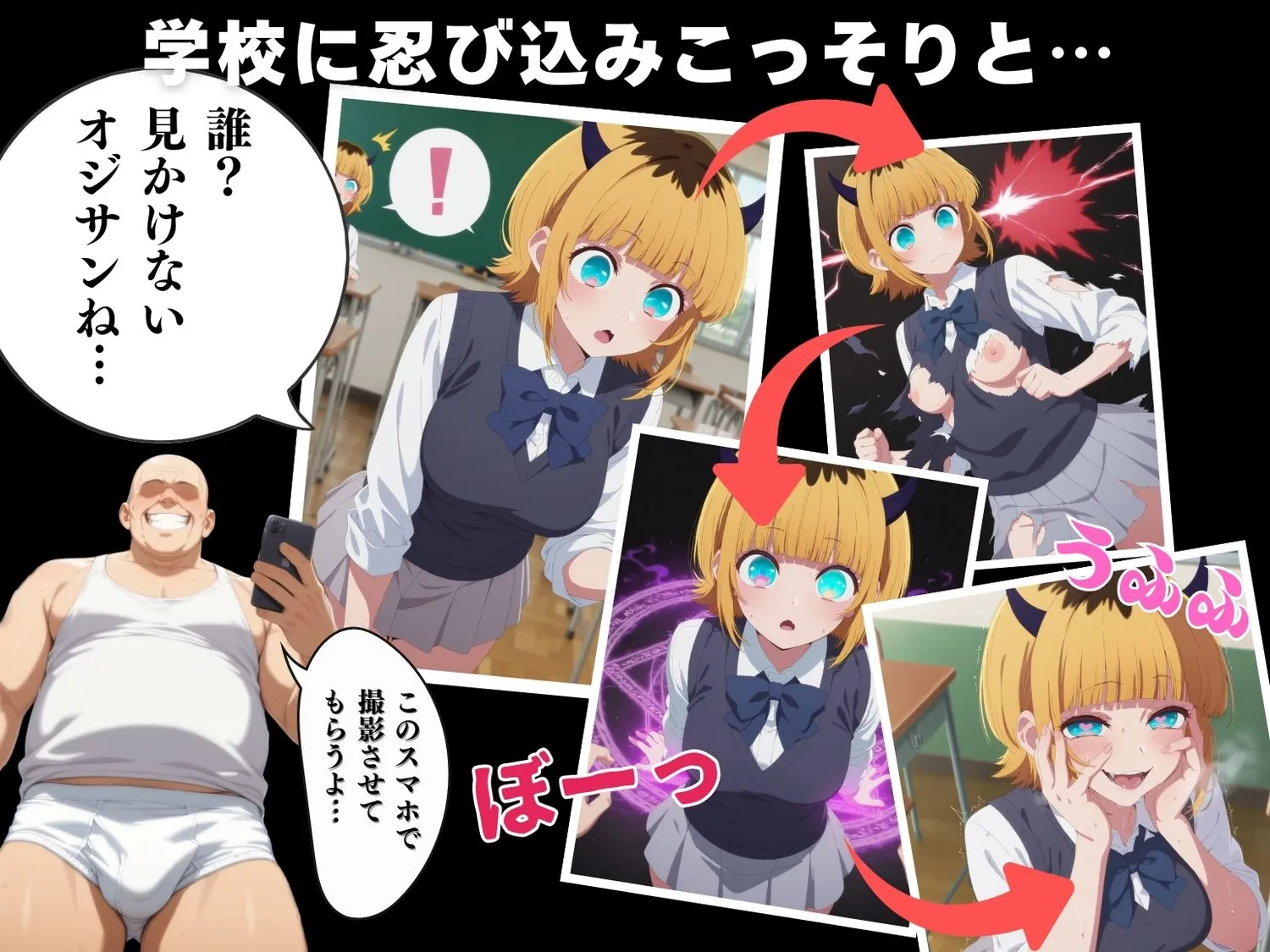 【催●・寝取られ・妊娠】推し●子 M●Mちょ サンプル画像2