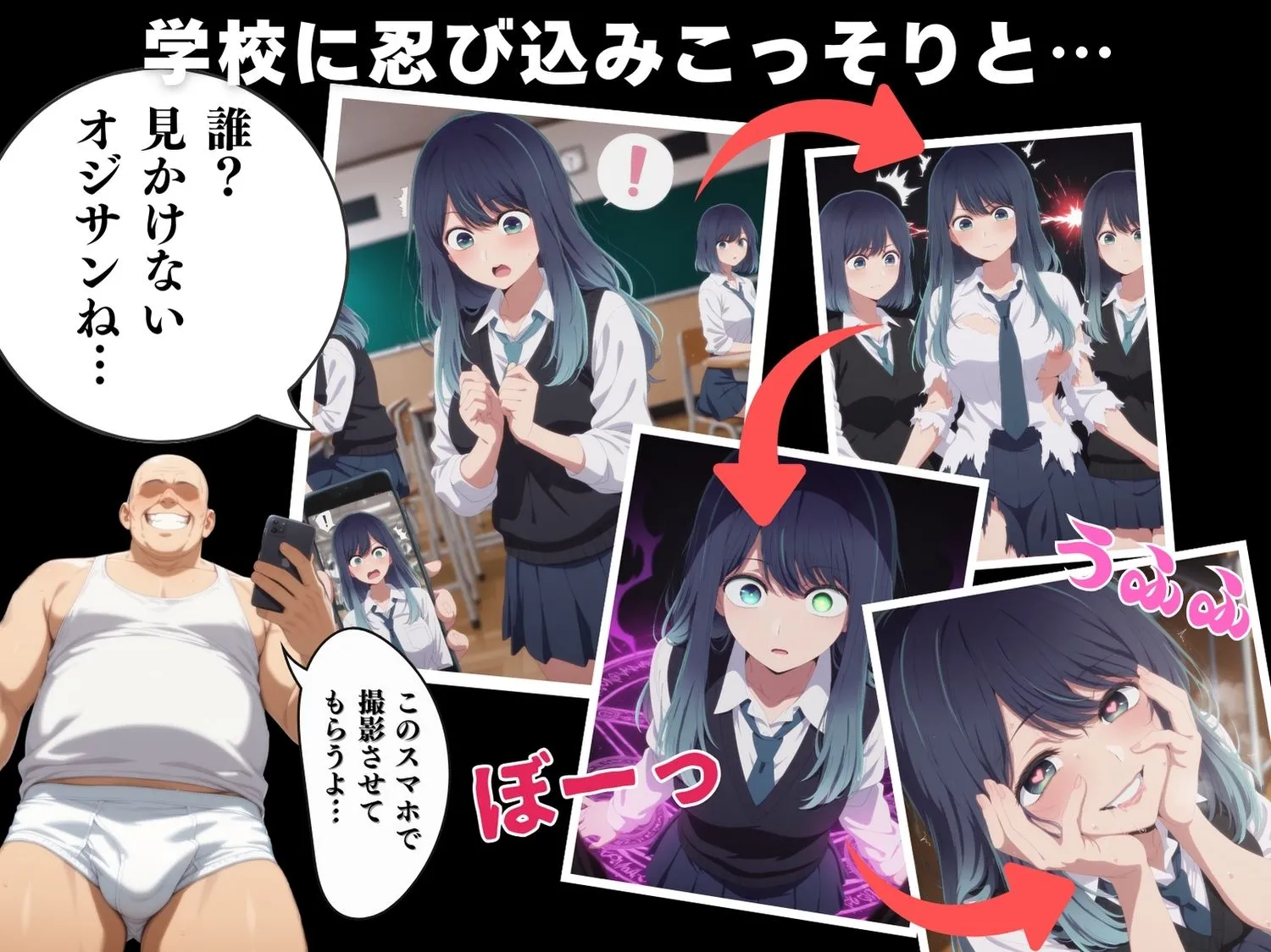 【催●・寝取られ・妊娠】推し●子 黒● あかね サンプル画像2