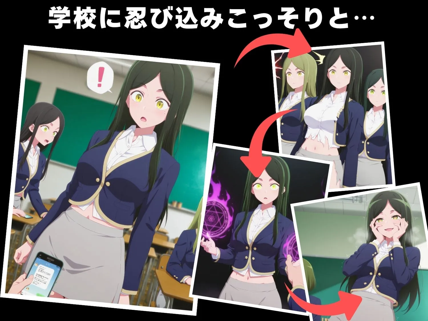 【催●・寝取られ・妊娠】推し●子 不●火 フリル サンプル画像2
