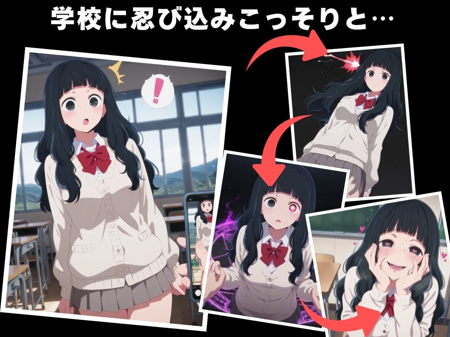 【催●・寝取られ・妊娠】推し●子 鷲● ゆき サンプル画像2