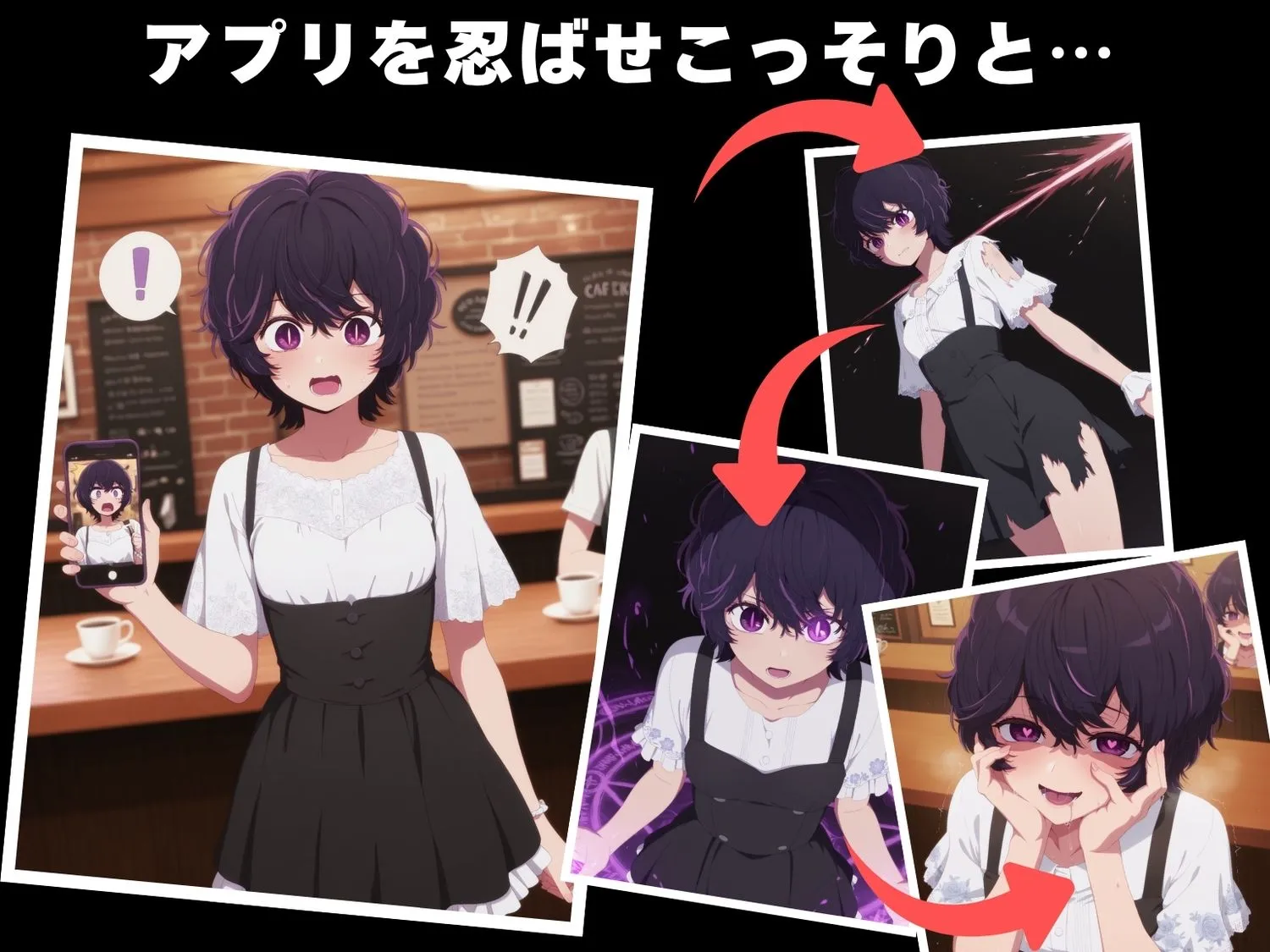 【催●・寝取られ・妊娠】推し●子 鮫● アビ子 サンプル画像2