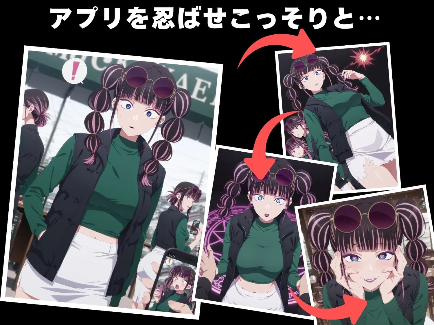 【催●・寝取られ・妊娠】推し●子 アネ●ネ・モネモネ サンプル画像2