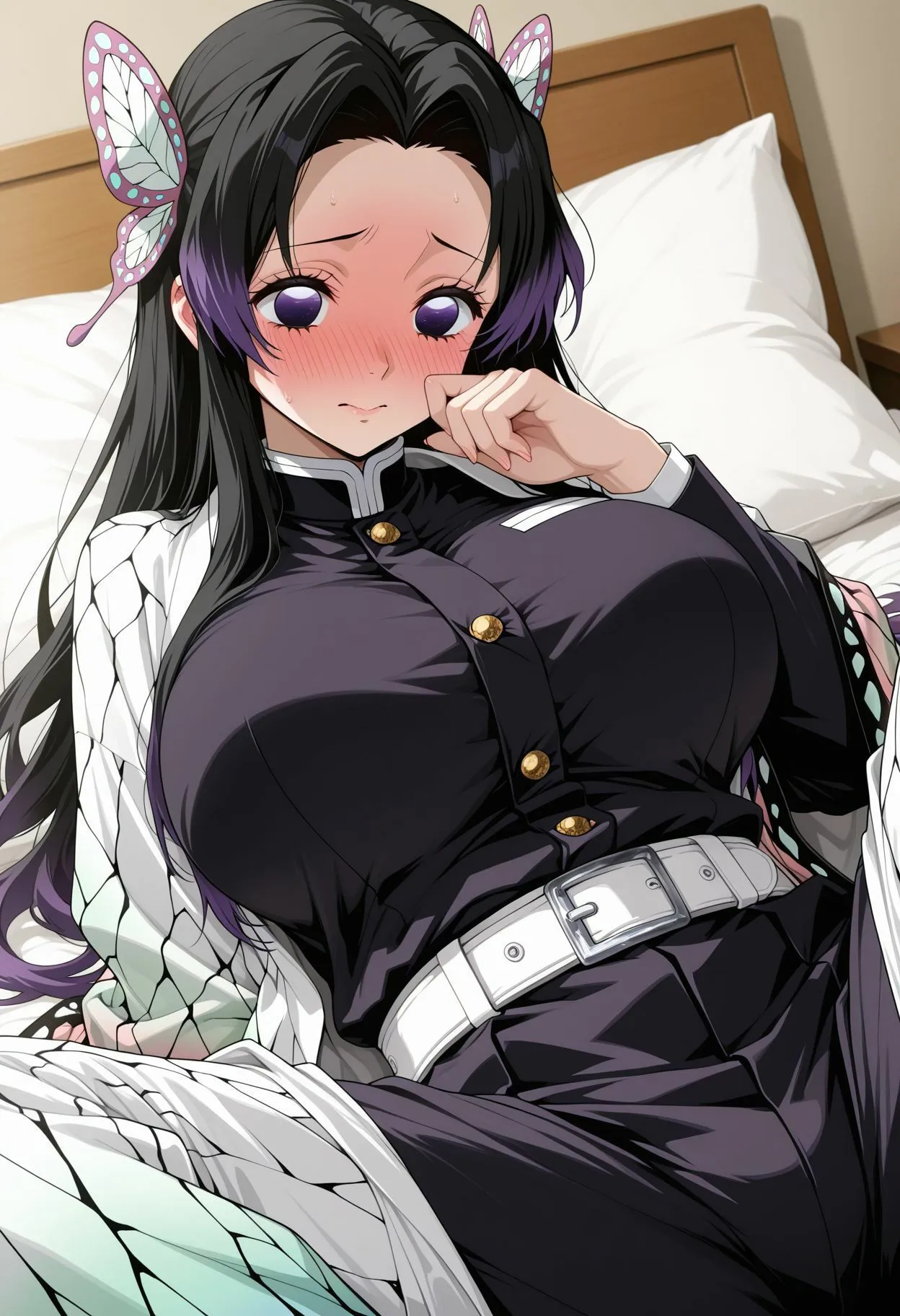 種付けおじさんがヒロインを孕ませる話【胡蝶カナエ】 サンプル画像2