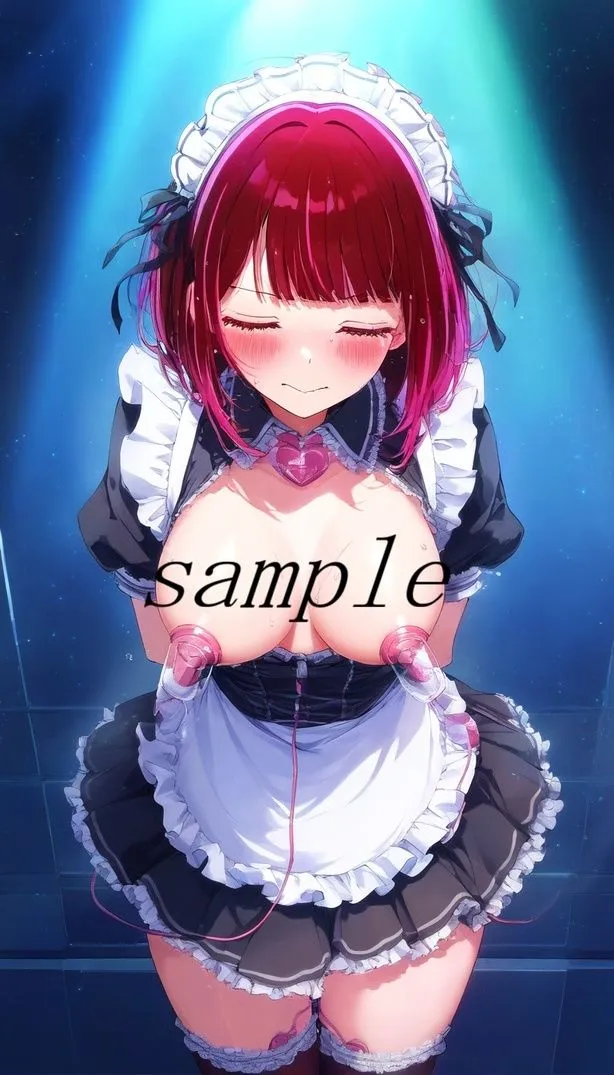推し〇子 有〇かなCG集（ギリモザ）〜乳首攻め、搾乳〜 サンプル画像4