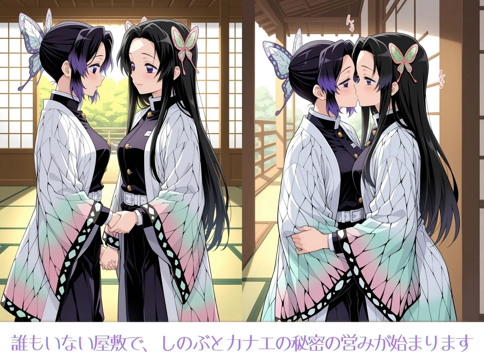 胡蝶姉妹の蜜月 サンプル画像1