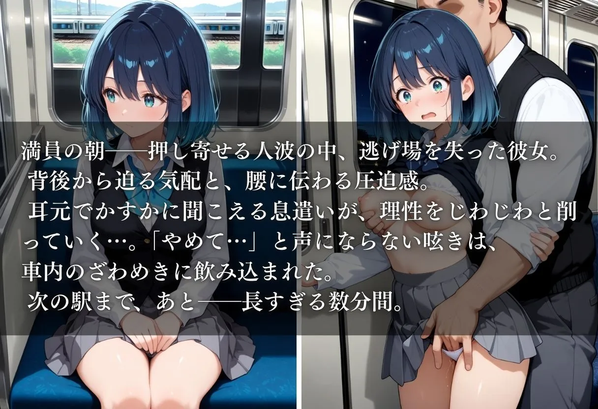 痴●鉄道【黒川 あかね編】 サンプル画像1