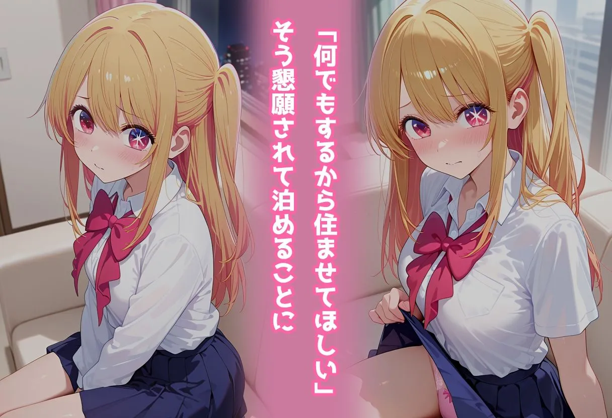 民泊トラブル!?…美少女と突然の強●ルームシェア性活 〜星●ルビー編〜 サンプル画像2