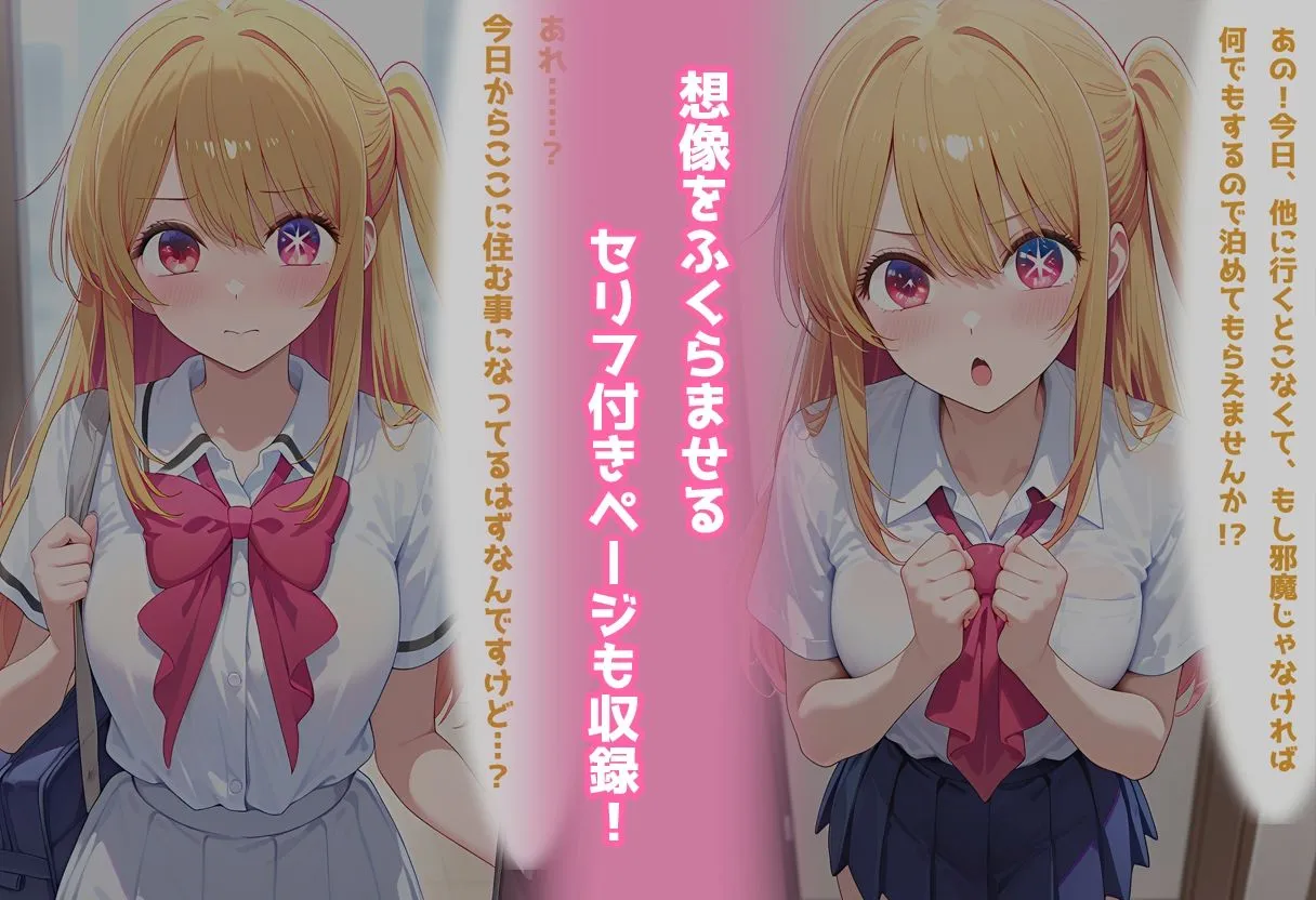 民泊トラブル!?…美少女と突然の強●ルームシェア性活 〜星●ルビー編〜 サンプル画像9
