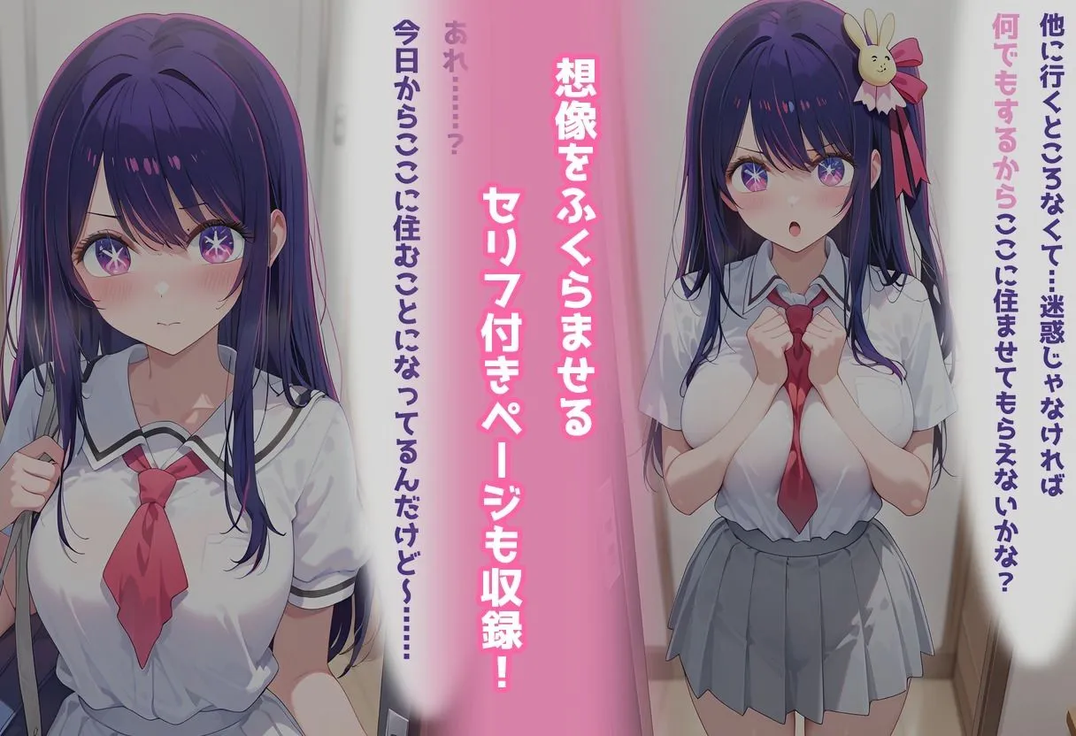 民泊トラブル!?…美少女と突然の強●ルームシェア性活〜星●アイ編〜 サンプル画像9