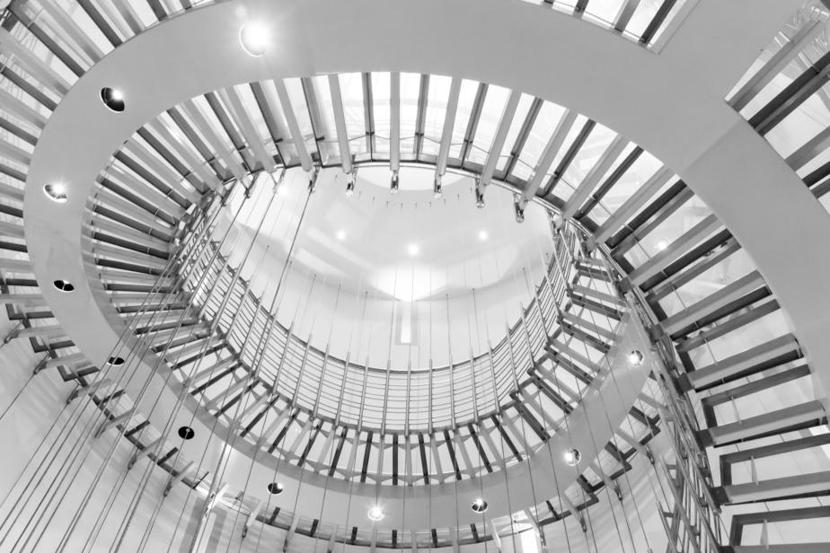 Spiral Staircase, Warsaw, Poland