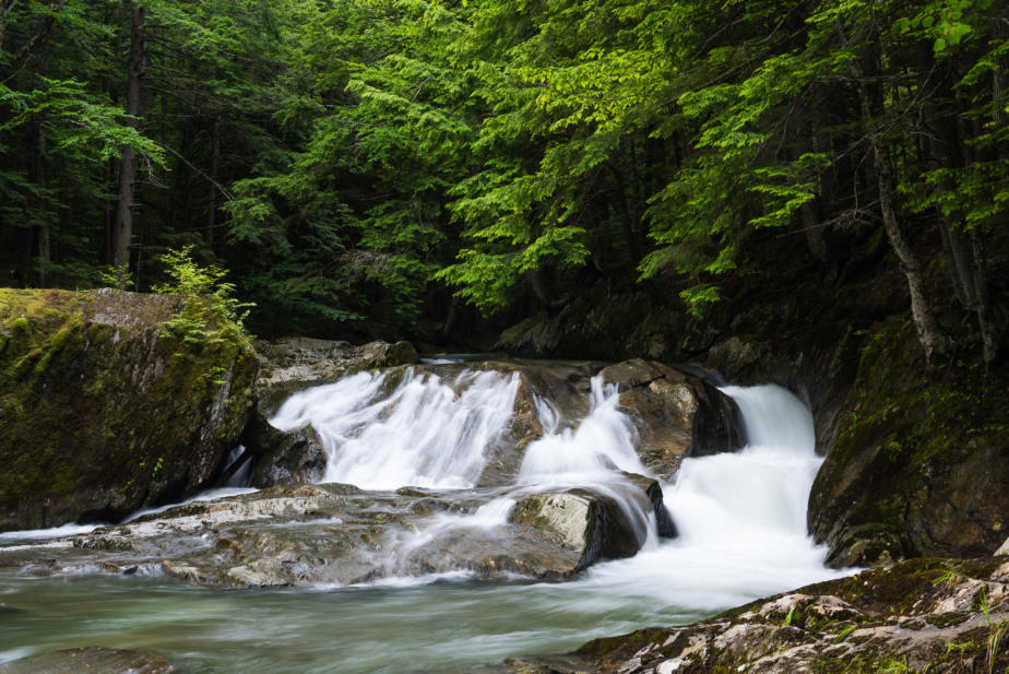 Lincoln Brook Waterfall, Warren, Vermont