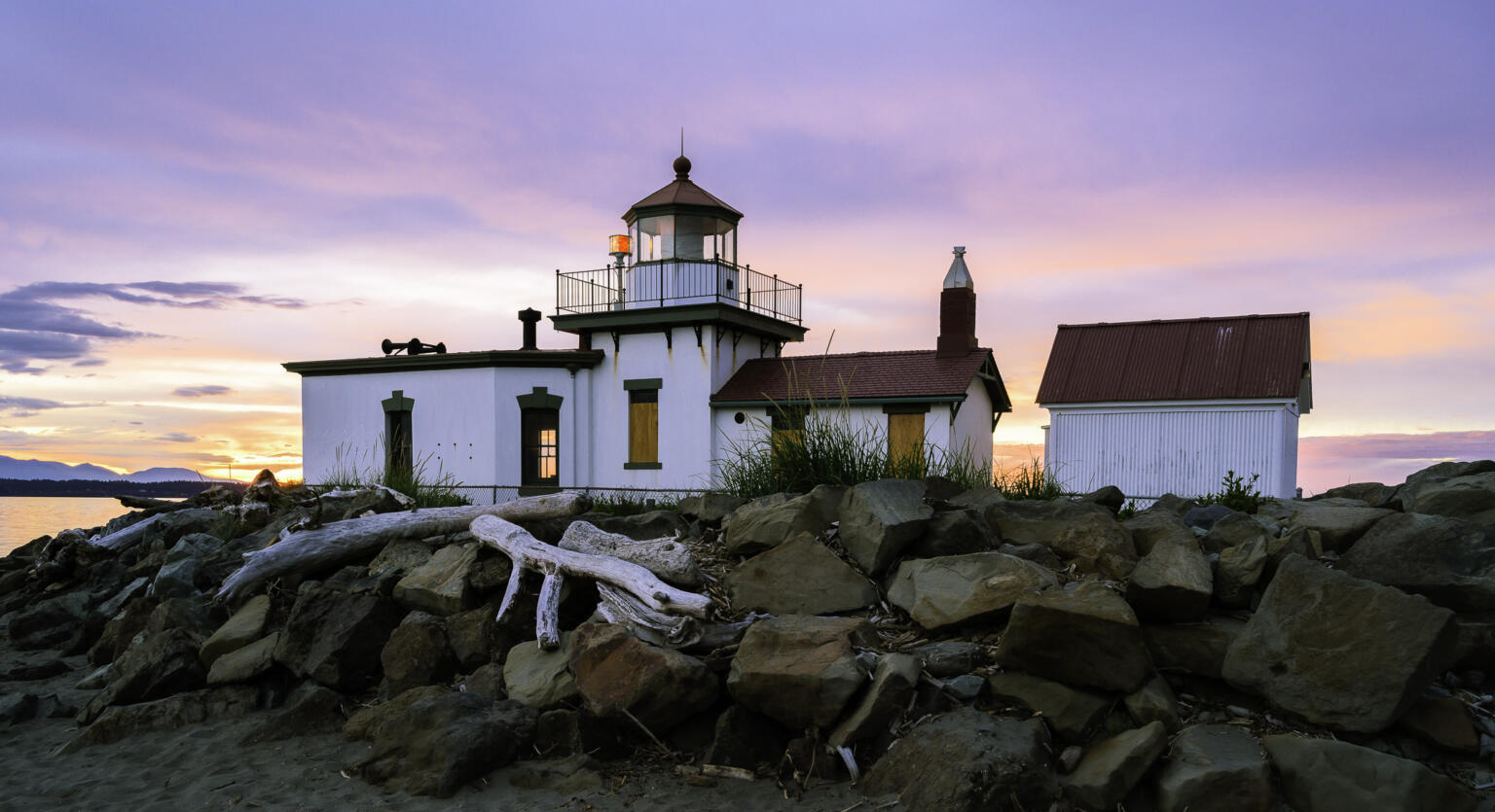 West Point Lighthouse, Seattle, Washington Stanton Champion