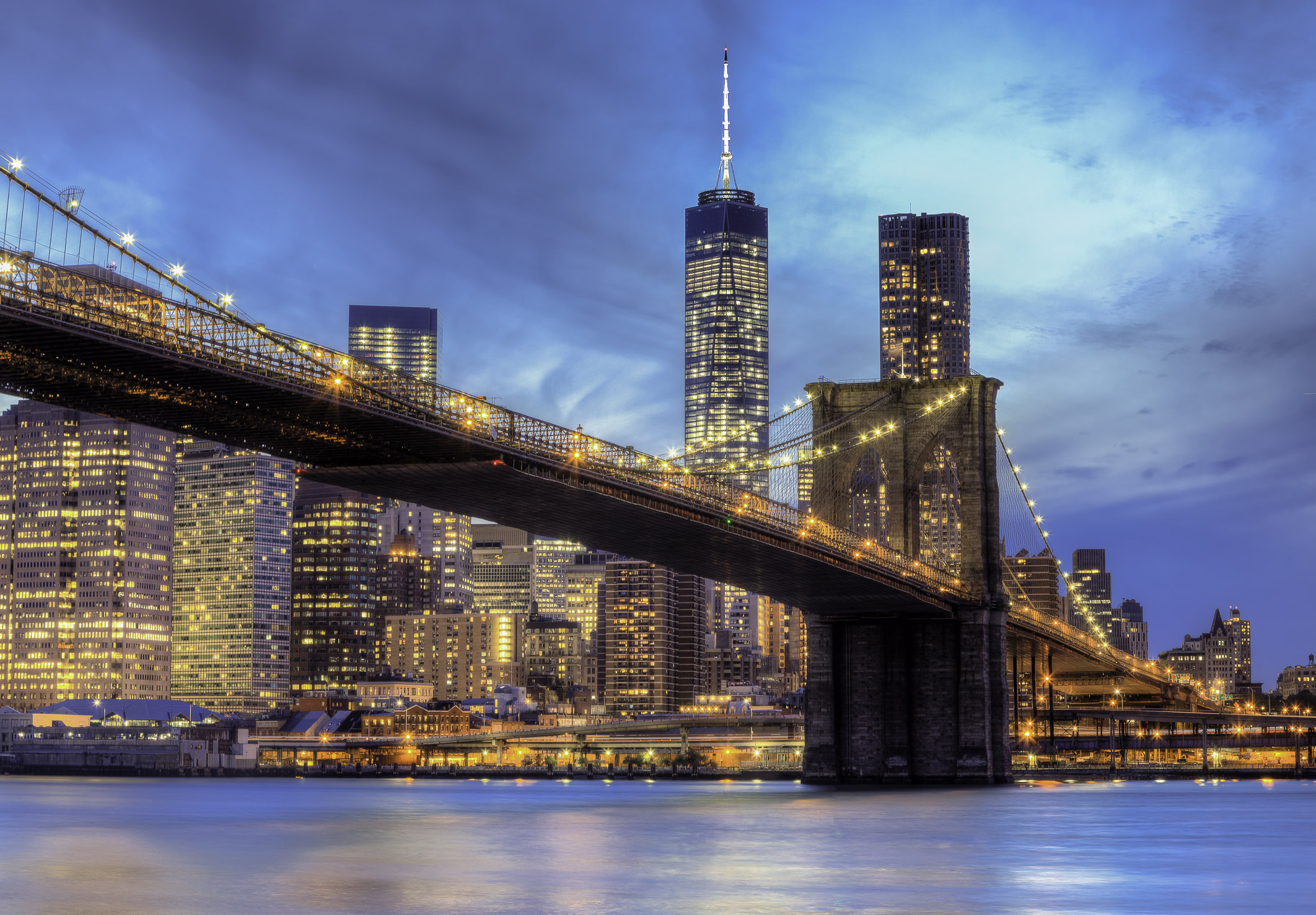 brooklyn bridge freedom tower