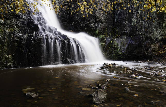 Autumn at Hemlock Falls, South Orange, New Jersey