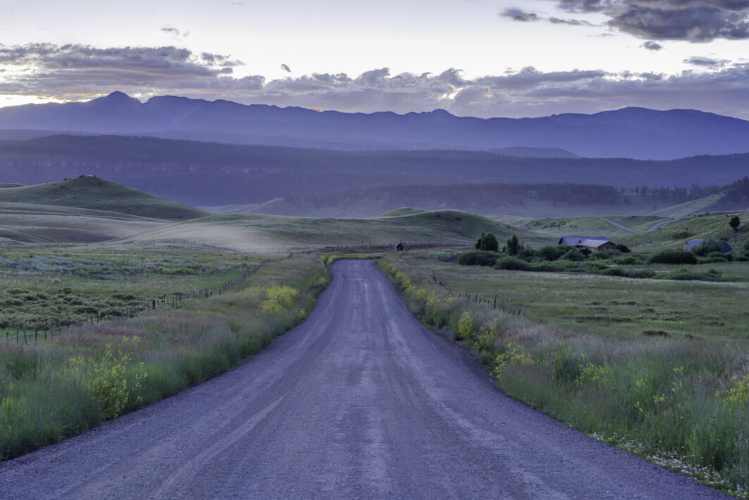 Road Through the Hills, Pagosa Springs, Colorado