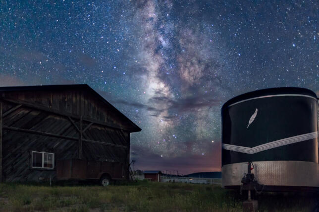 Barn and Stars, Pagosa Springs, Colorado