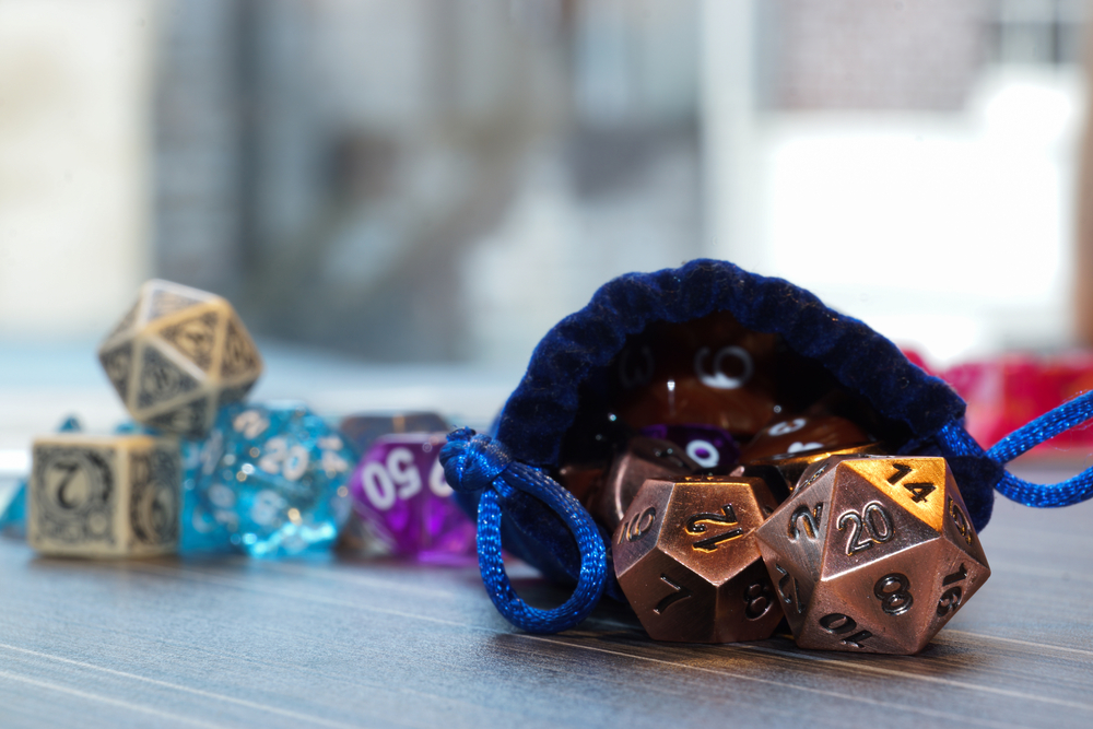 Dungeons and Dragons dice