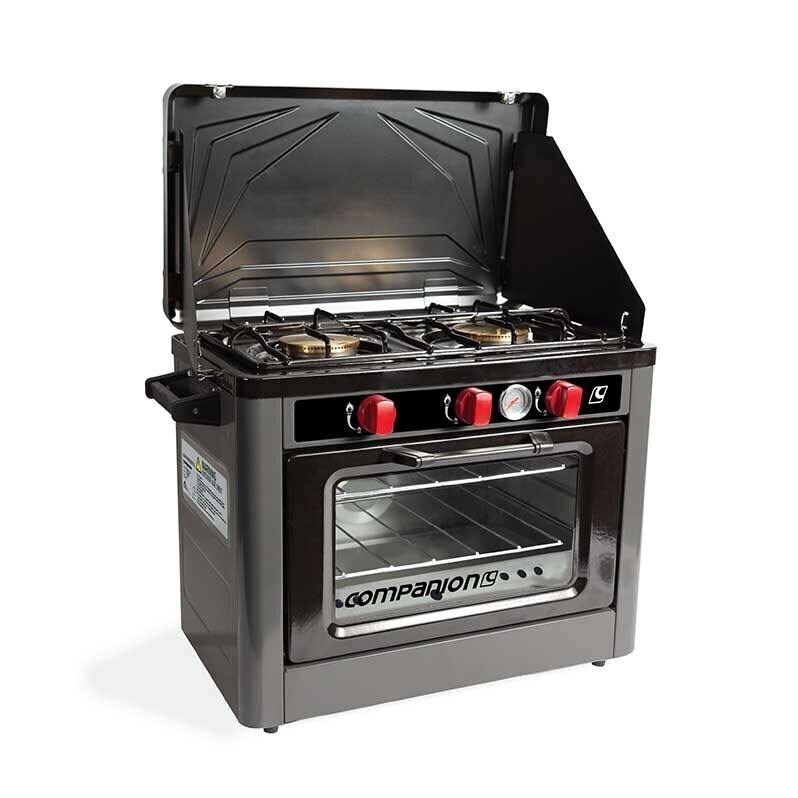 Companion Portable Gas Oven & Stove Cooktop Combo bluemountain