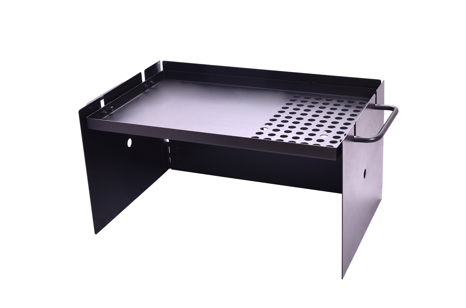 OZtrail Flat Plate Cooker with Windshield bluemountain