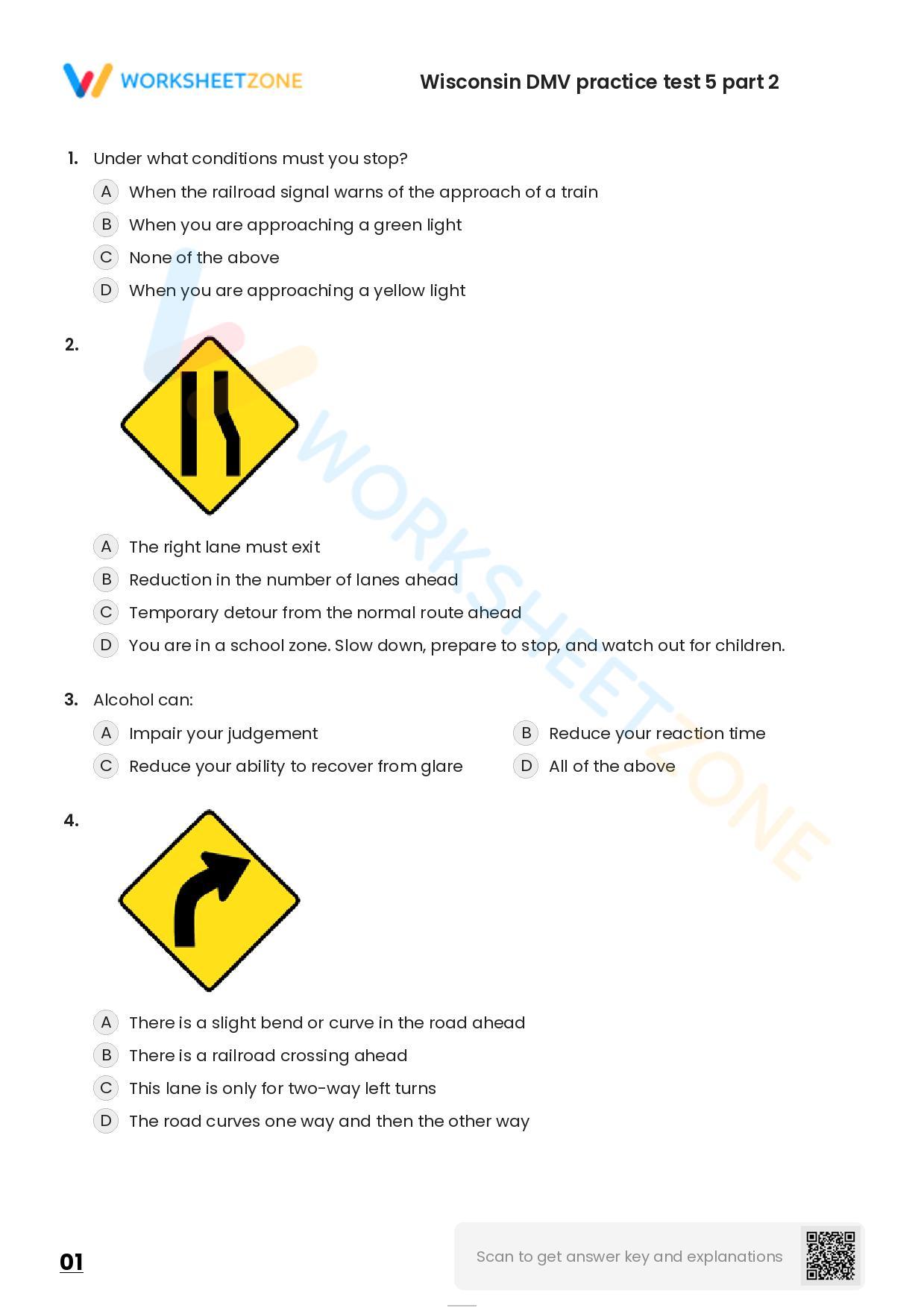 free-printable-wisconsin-dmv-practice-test-5-part-2-worksheet-zone