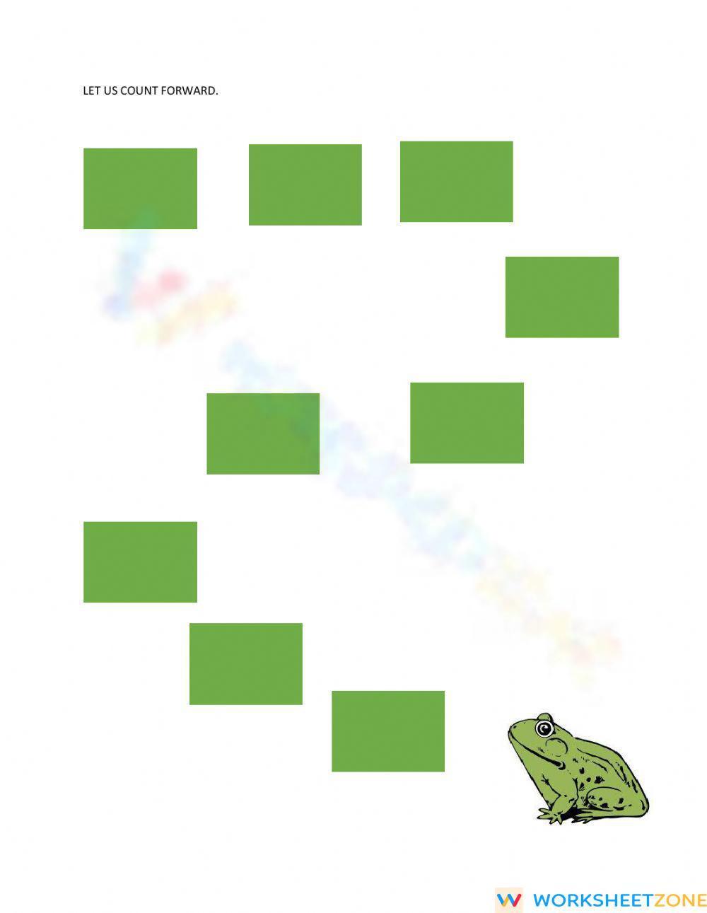 Counting Forward Worksheet