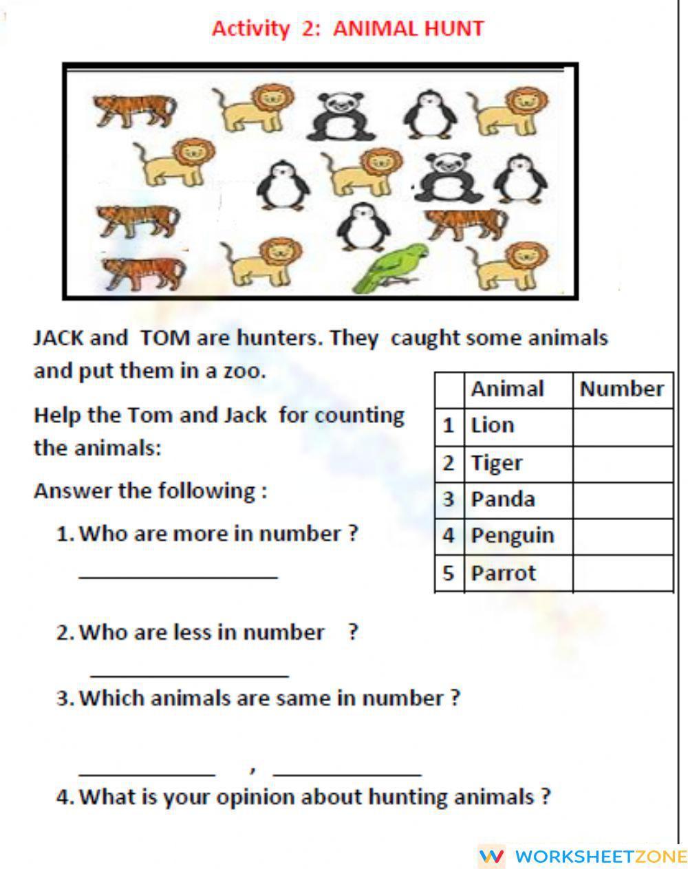 Data Handling Worksheet 2474