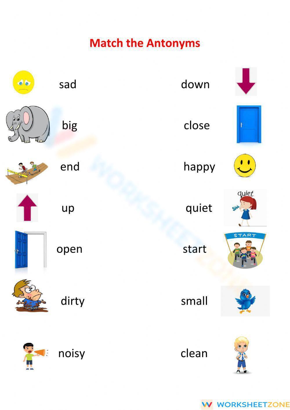 match-the-antonyms-worksheet