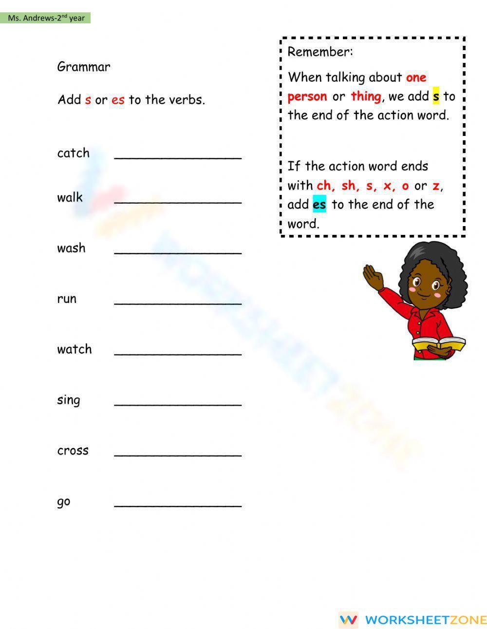 simple-present-adding-s-es-to-verbs-worksheet