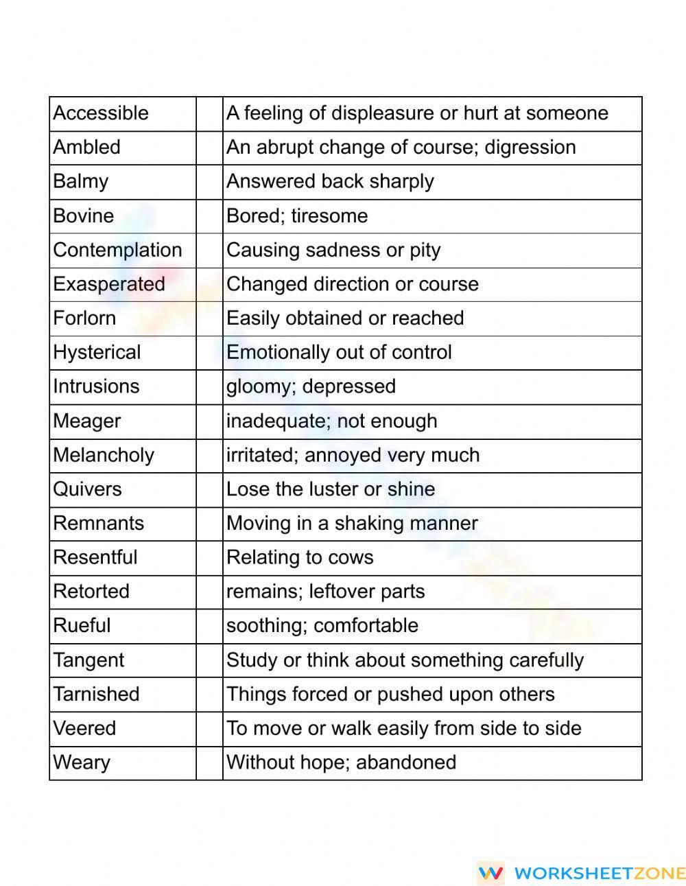 Tuck Everlasting: 6 Vocabulary Crosswords by Sections—Unique!