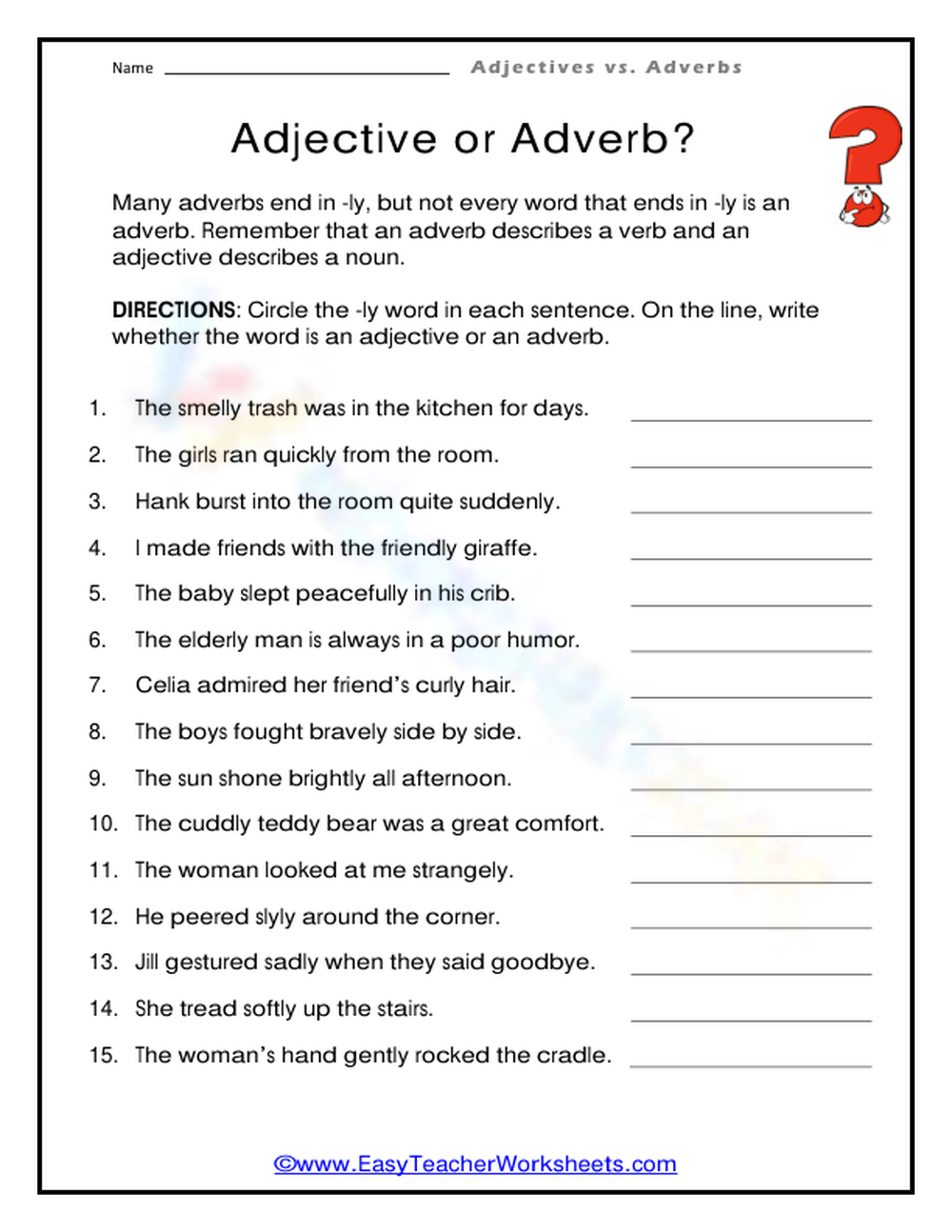 adjective-or-adverb-worksheet