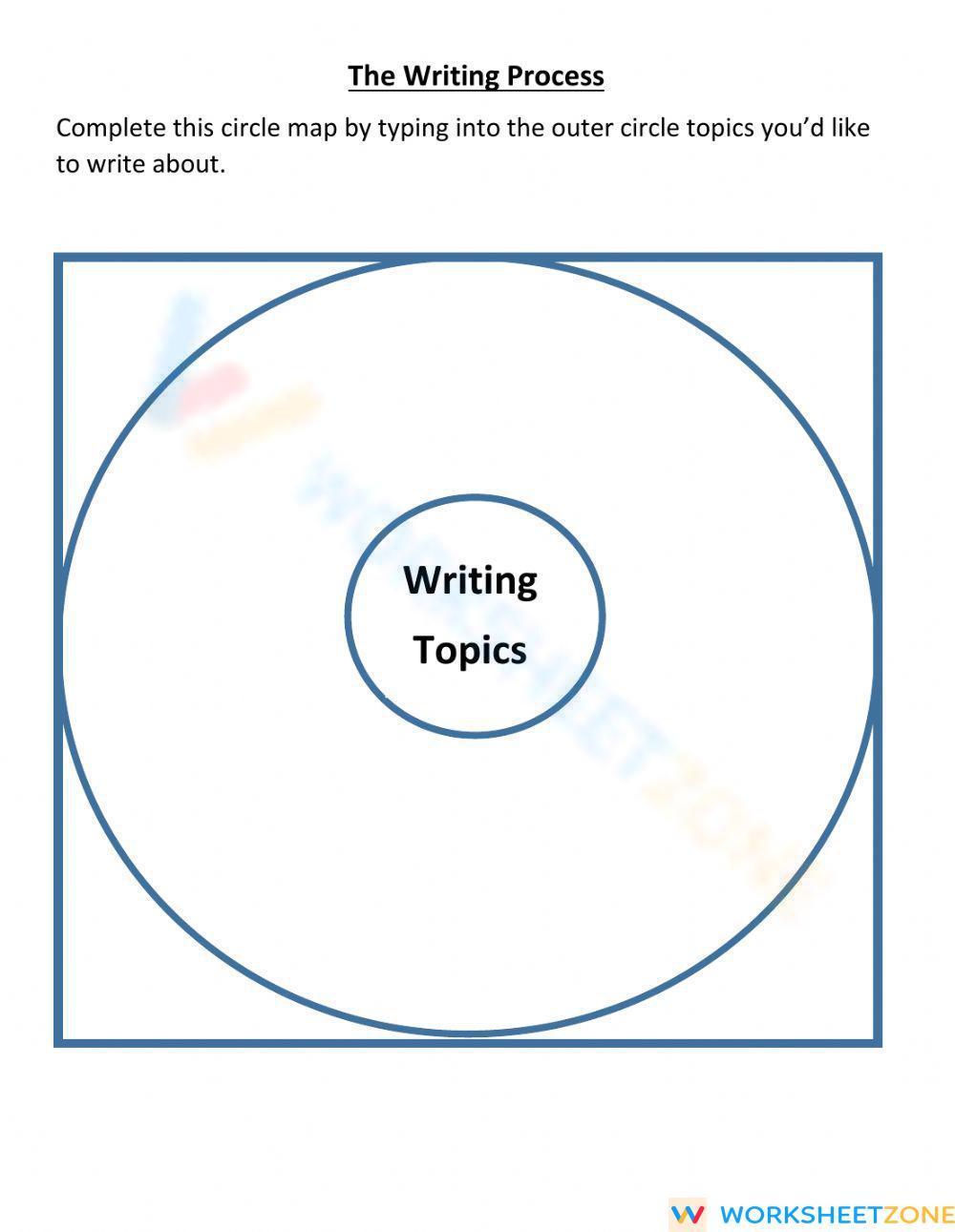 writing-process-1-worksheet