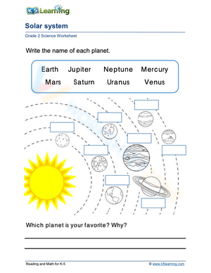 Solar system