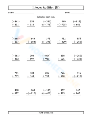 3-digit-integers vertical addition (8)