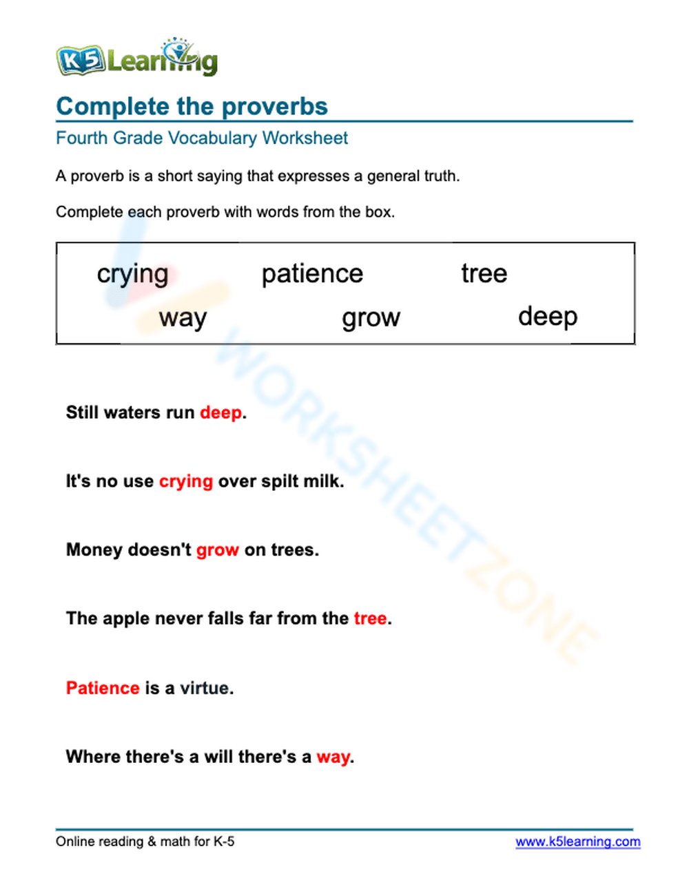 English worksheets: TAKE THAT-Patience