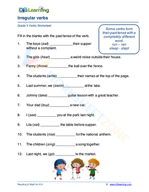 Irregular verbs 1