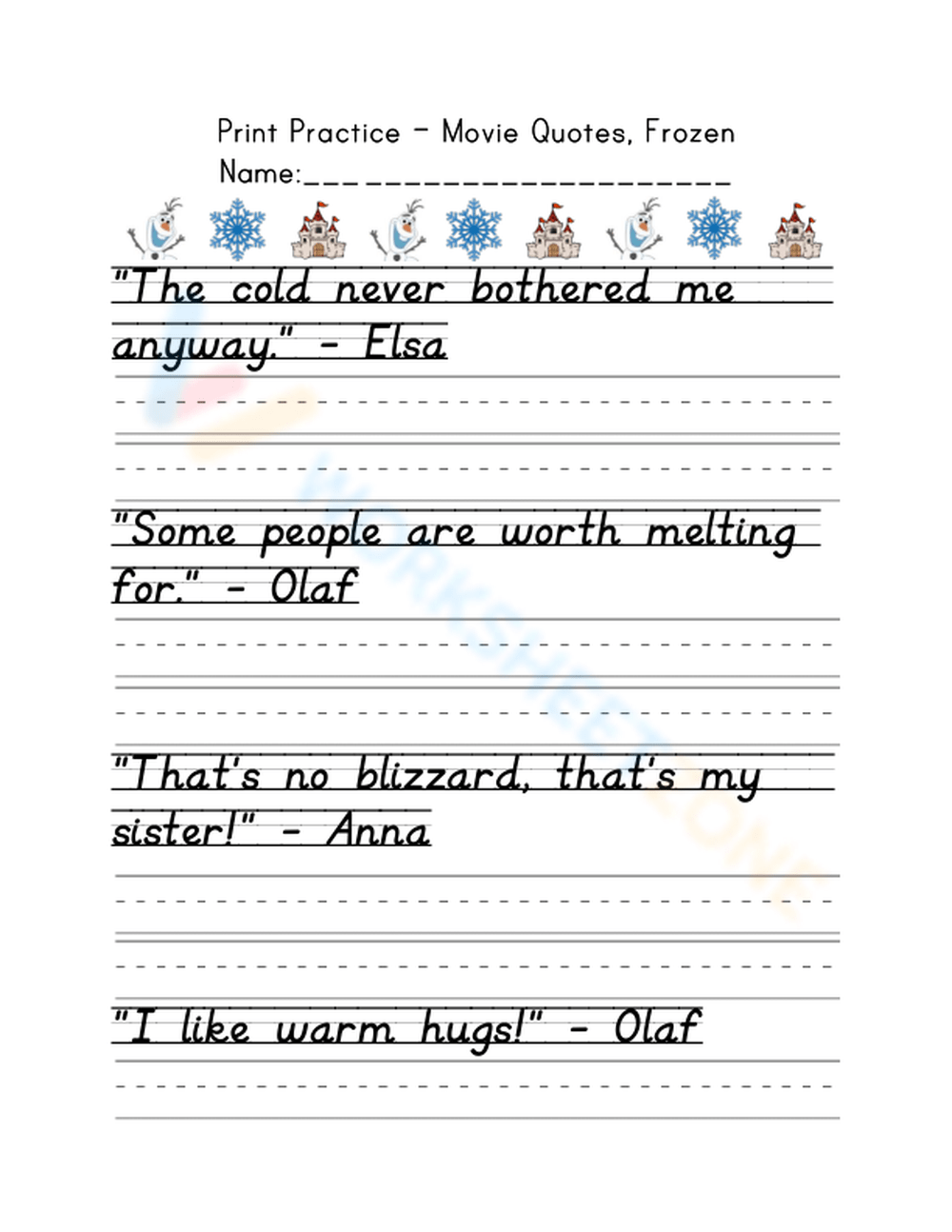 Free Printable Neat Handwriting Practice Sheets For All Ages