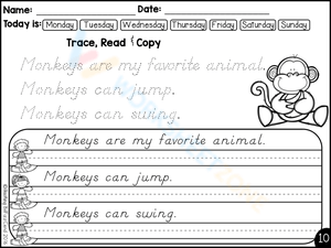 Trace, read, and copy 10