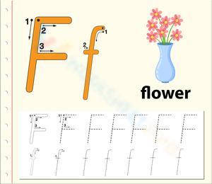 F is for Flower
