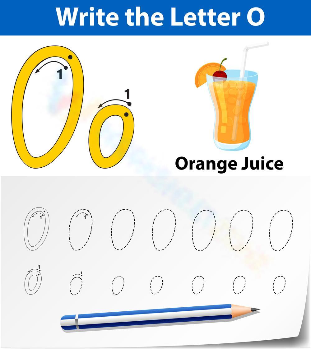 O is for Orange juice