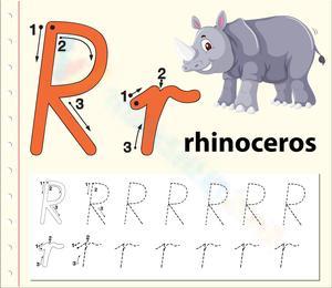 R is for Rhinoceros 