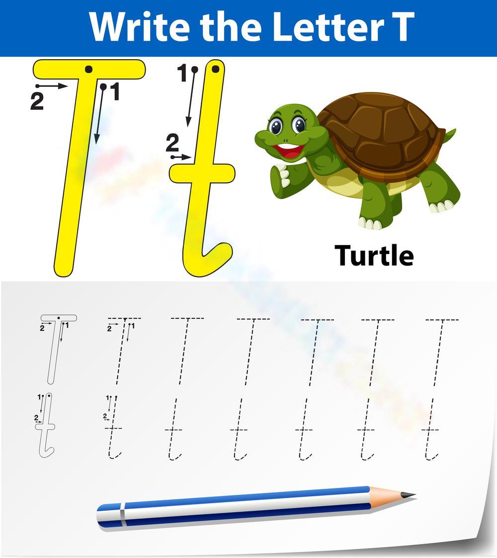 Free Printable Letter T Worksheets for Kids - Worksheet Zone