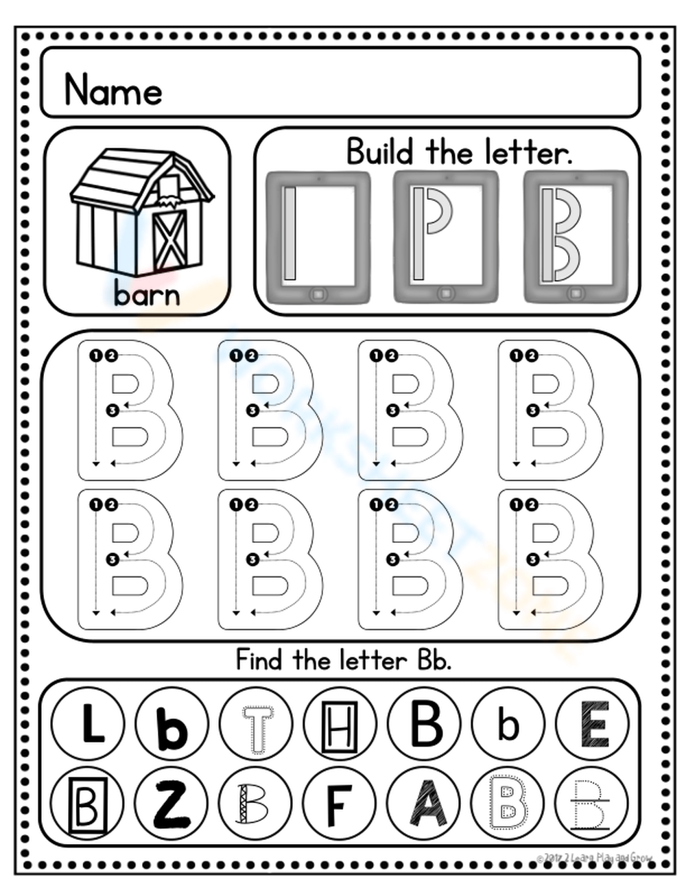 handwritingwithouttears-letter-b-worksheet