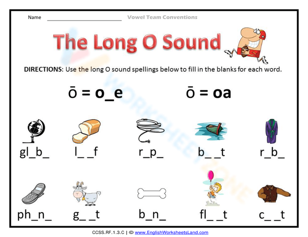 Vowels Team Worksheet