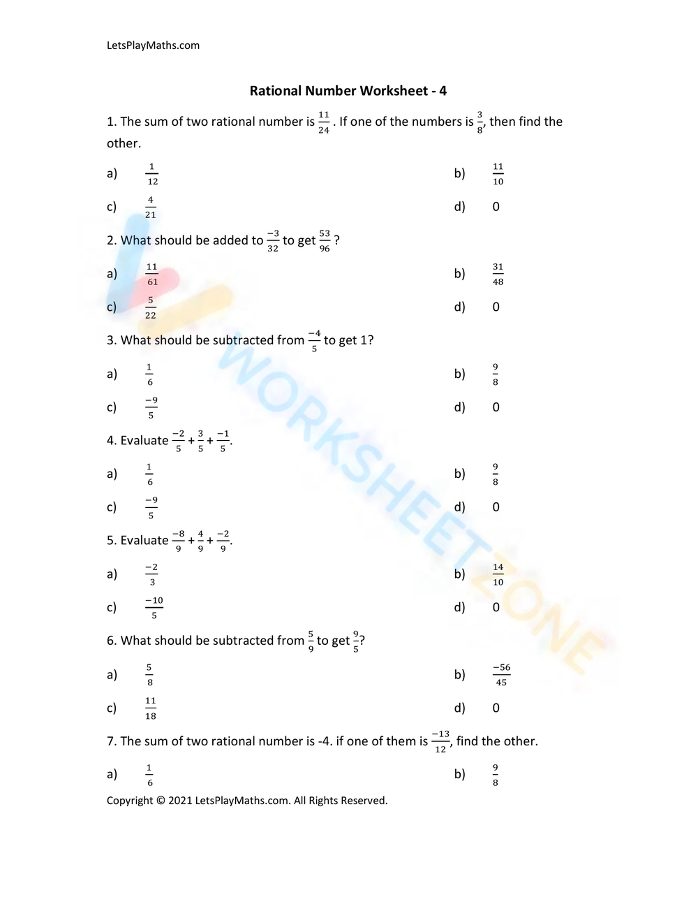 find a rational number between 3 and 4 worksheet
