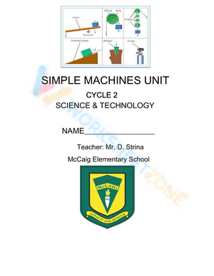 Simple Machines Questions