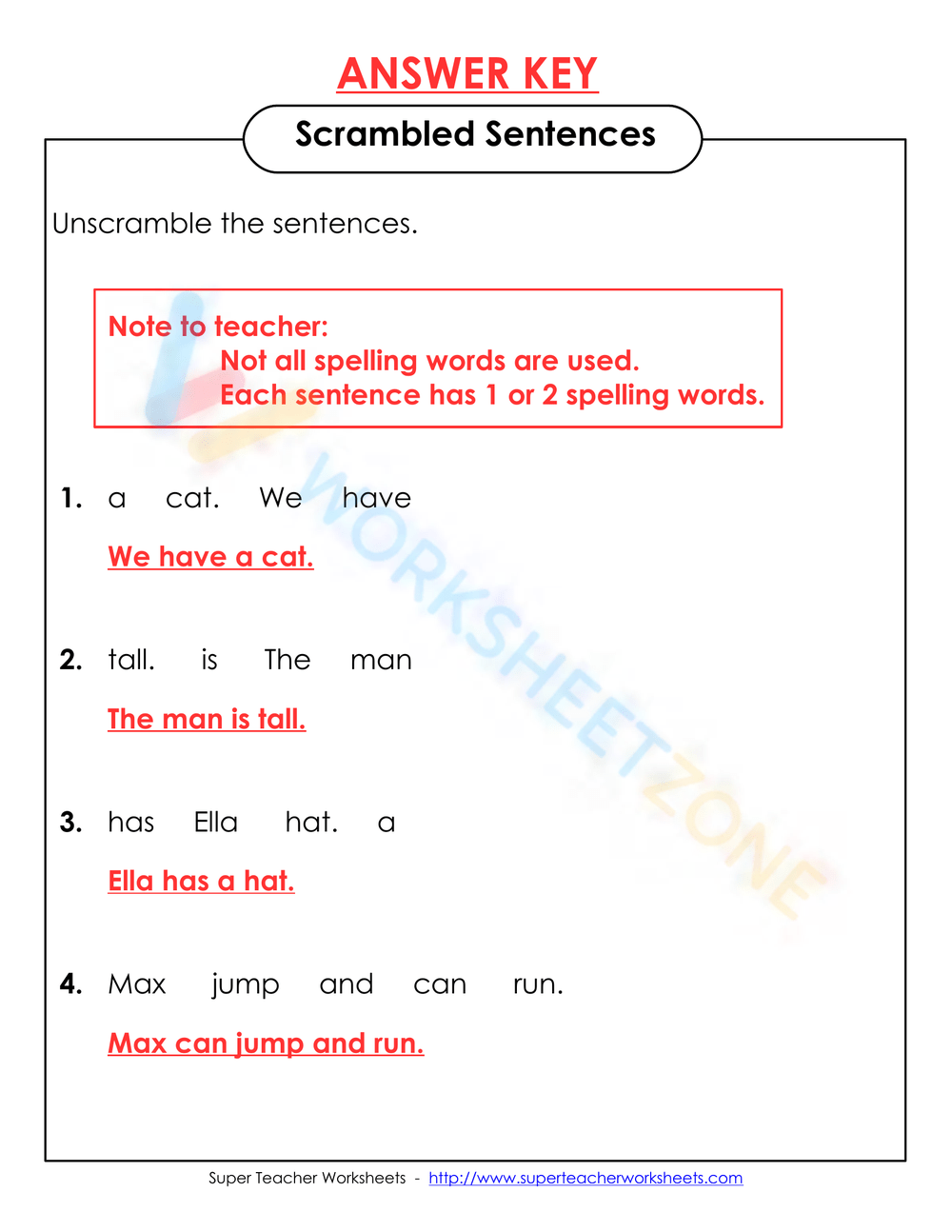 spelling worksheets 6