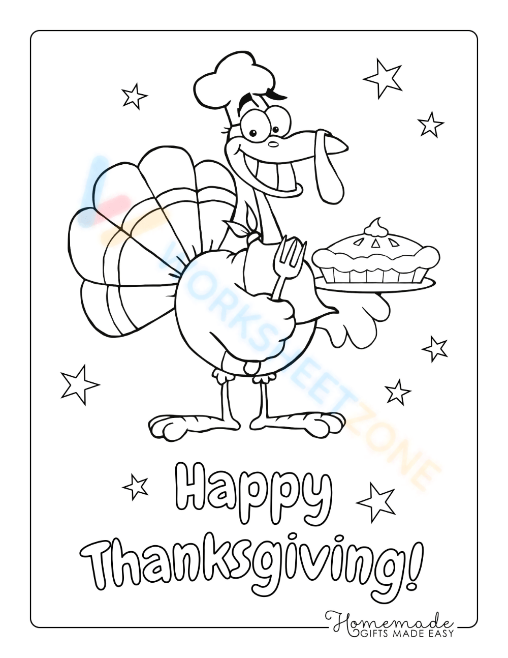 It's Thanksgiving Day Worksheet