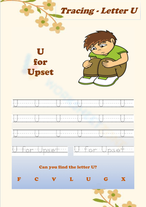 U is for Upset