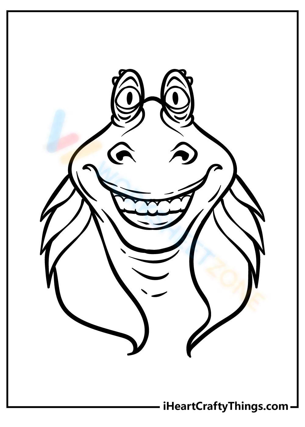 Jar Jar Binks Worksheet