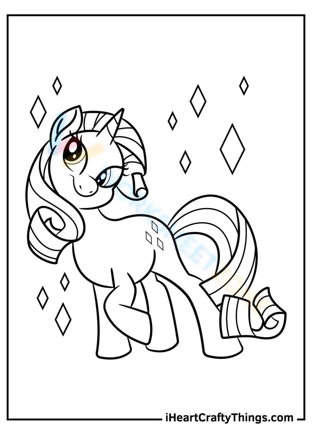 13 Cute My Little Pony Coloring Pages for MLP-Obsessed Kids [Free  Printables] - TheToyZone